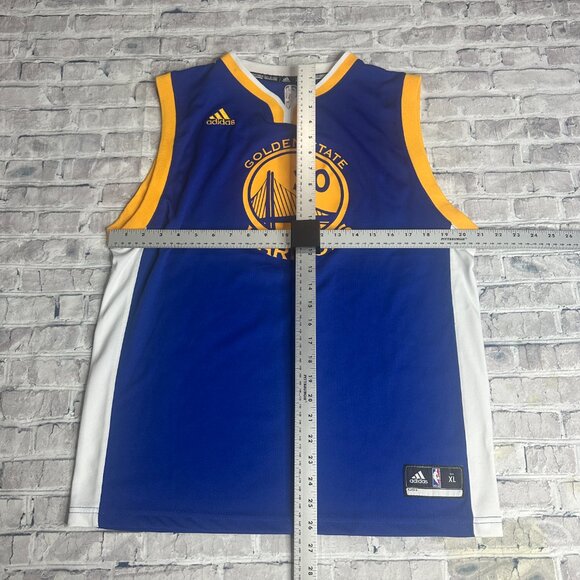 EUC Adidas NBA Golden State Warriors Stephen Curry #30 Jersey Youth XL (18/20) - Picture 14 of 15